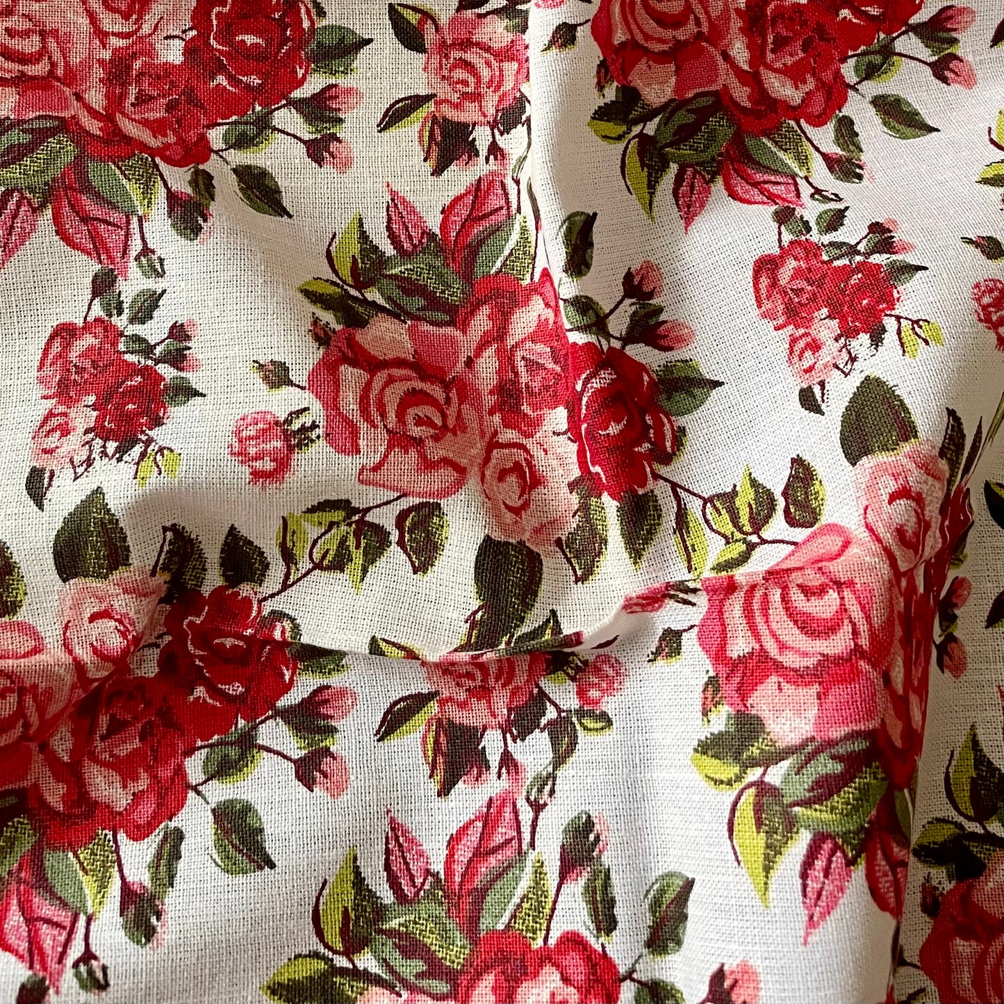 Rose Garden - Recycled Scrunchie
