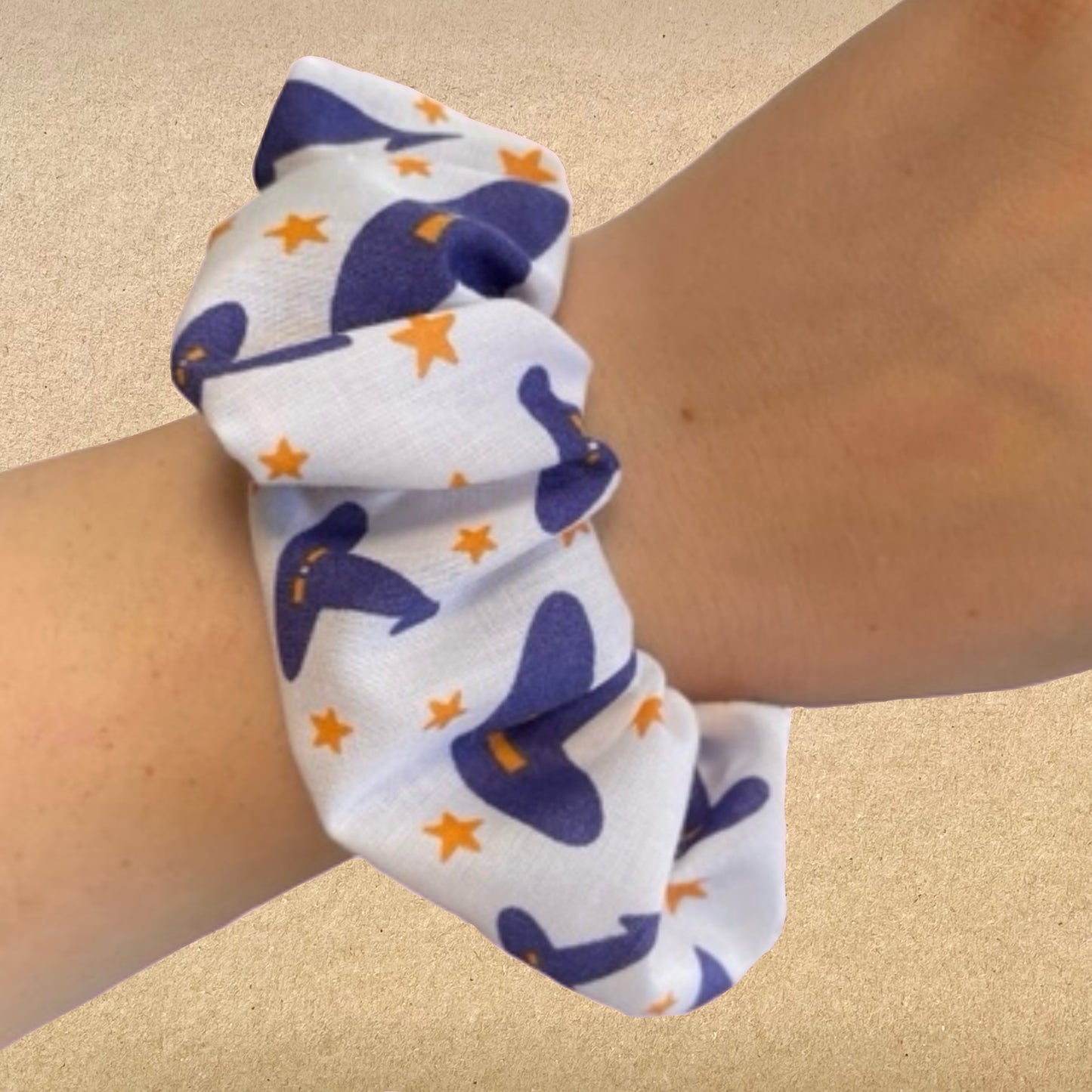 Hocus Pocus - Recycled Scrunchie