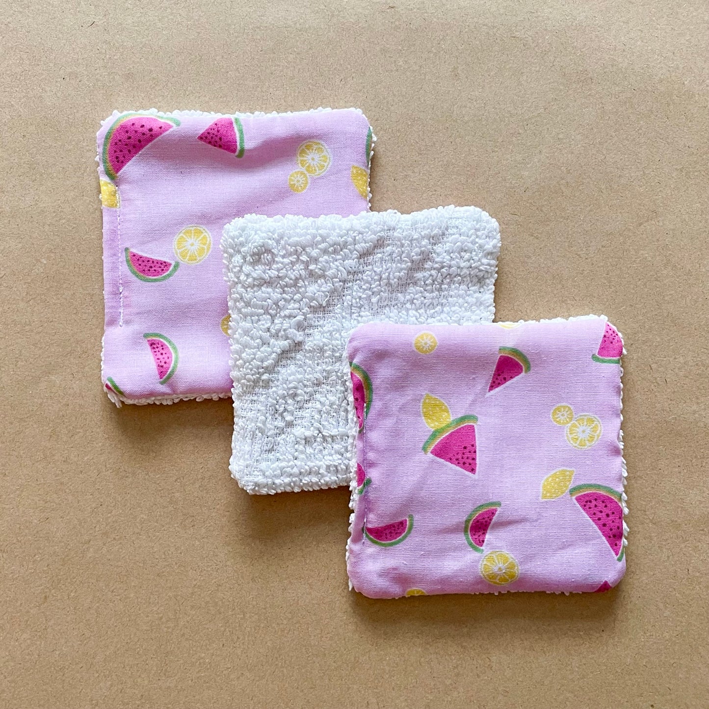 Watermelon Crush - Eco Skincare Scrubbies