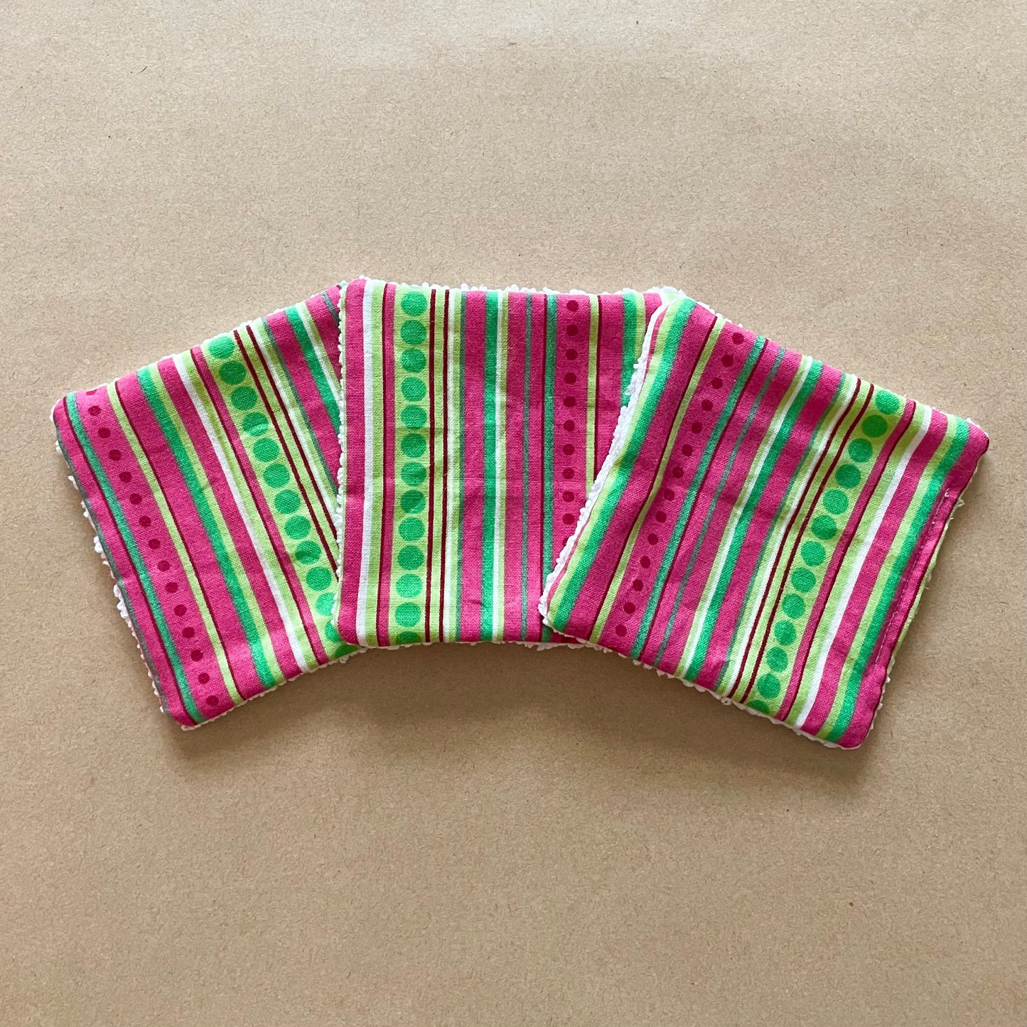 Funky Stripe - Eco Skincare Scrubbies