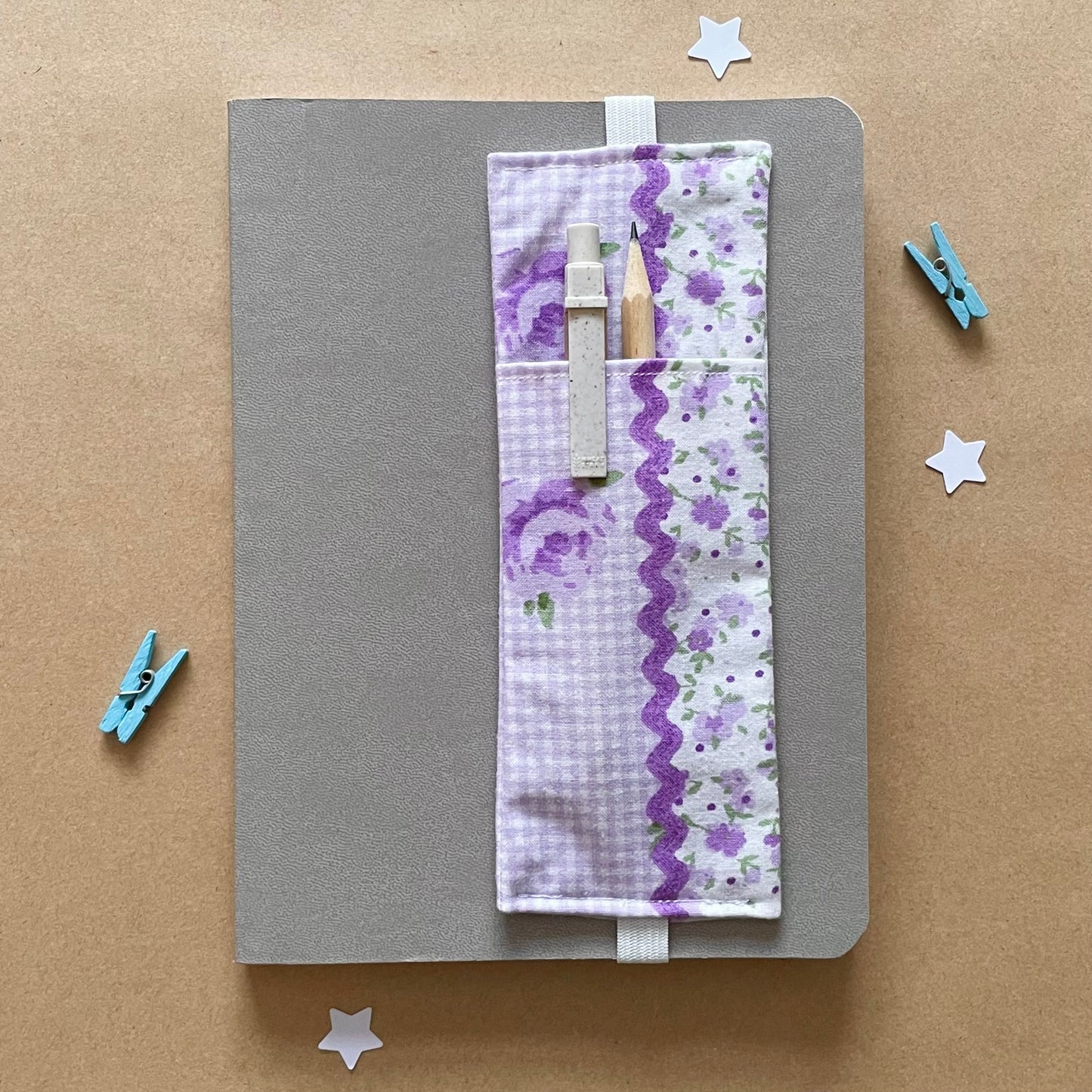 Purple Dreams - Recycled Pen Pocket