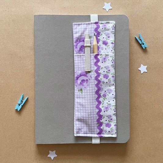 Purple Dreams - Recycled Pen Pocket