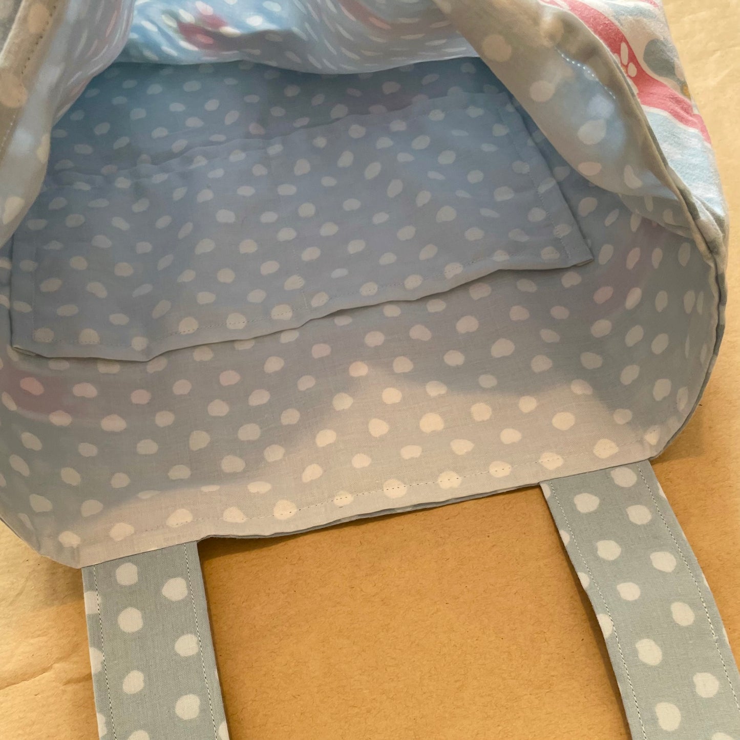 Flower Mosaic - Recycled Tote Bag