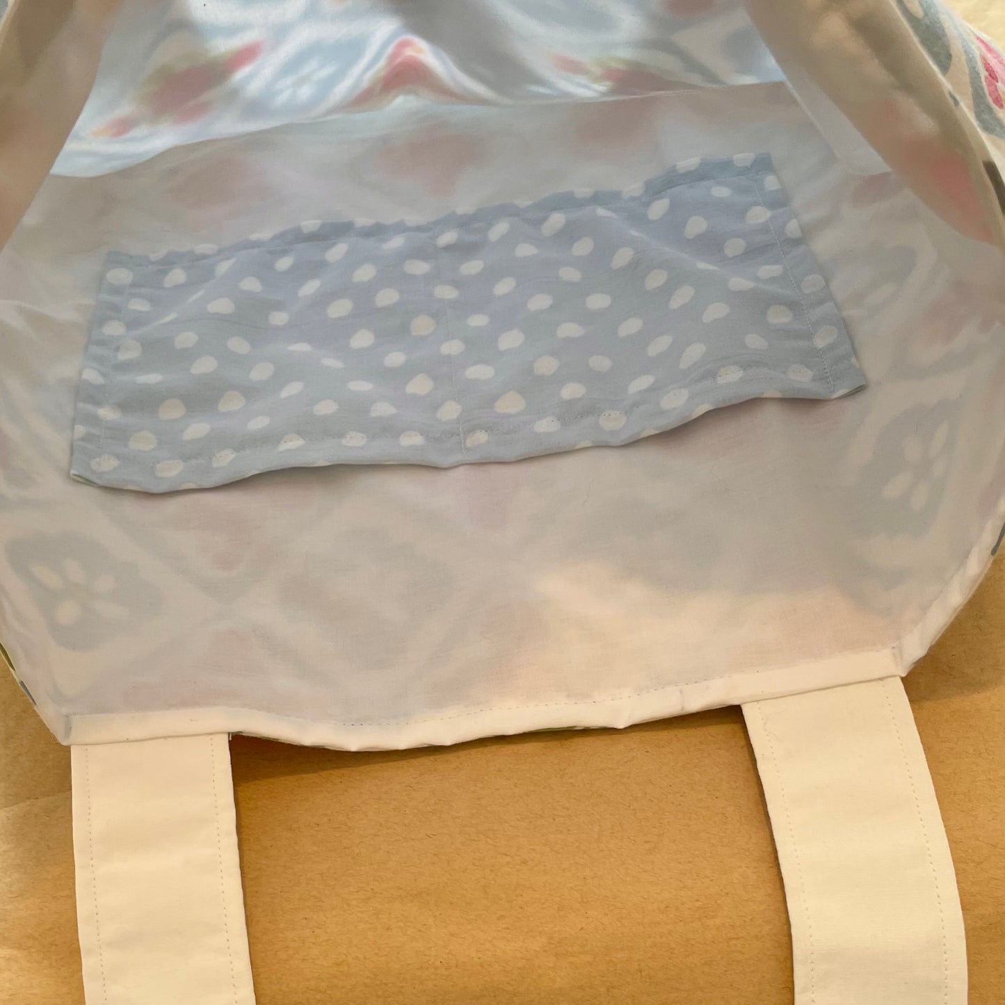 Summery Floral - Recycled Tote Bag