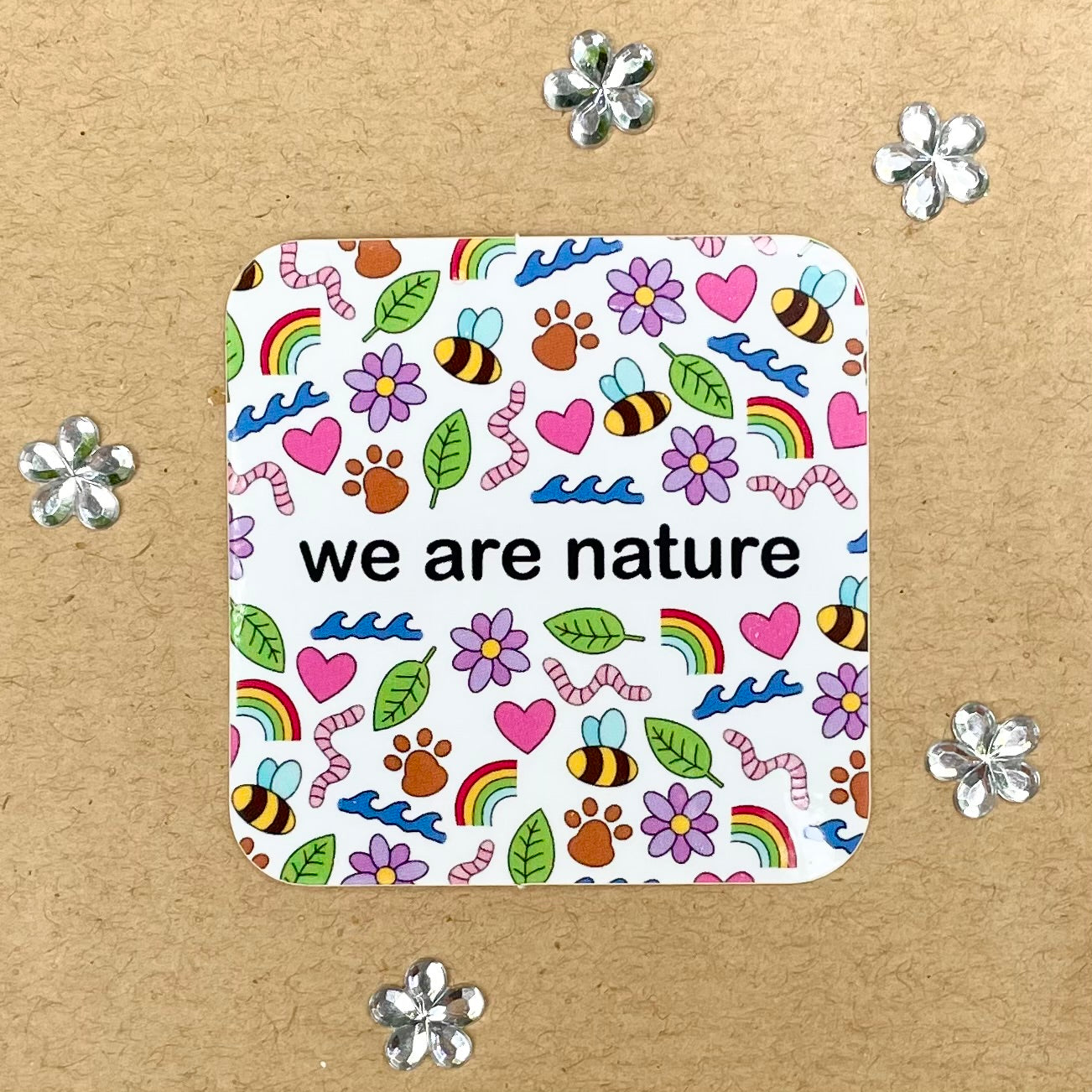 Nature Confetti Sticker