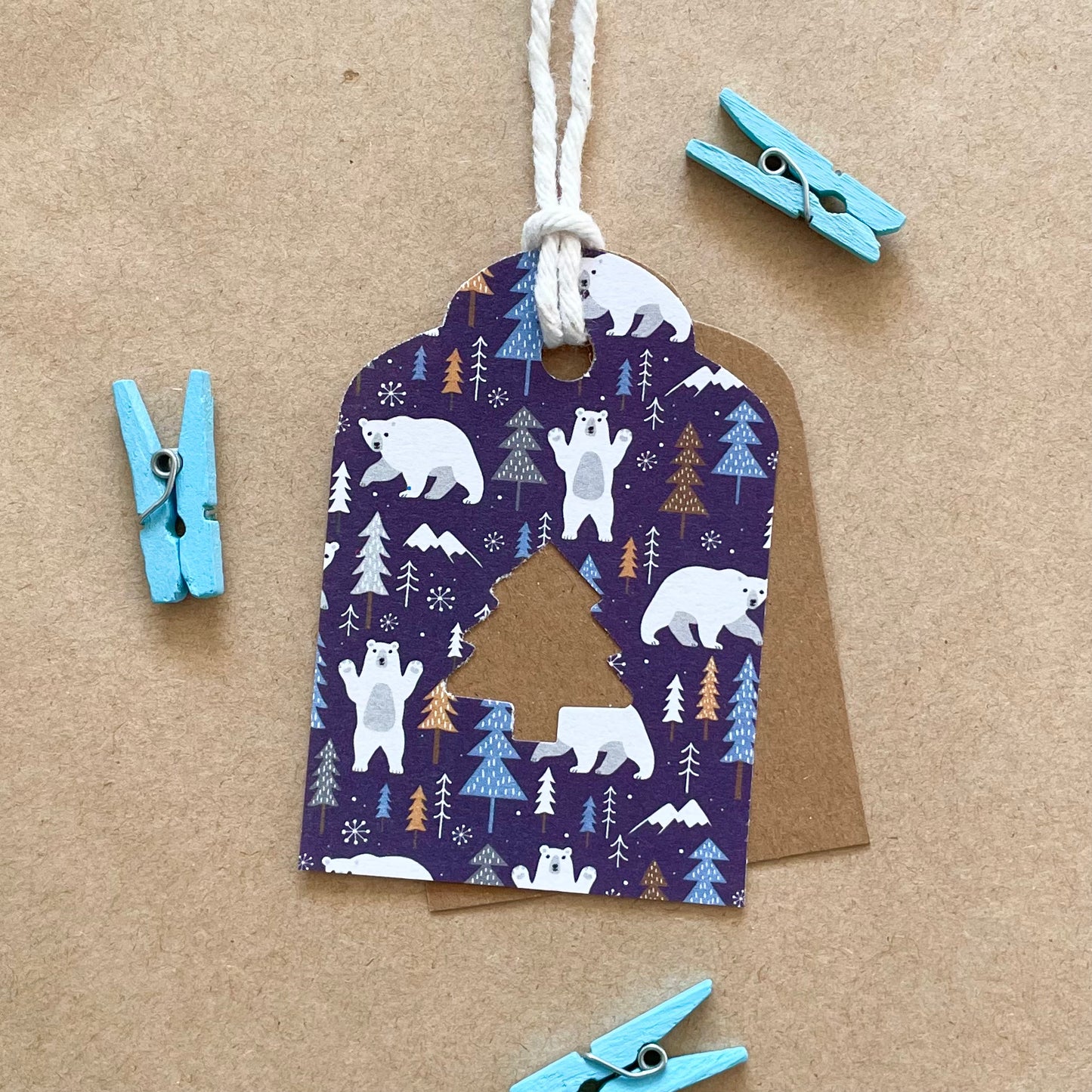 Polar Pals - Eco Gift Tags