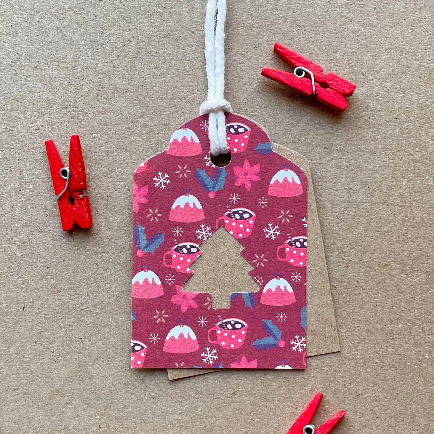 Christmas Cocoa - Eco Gift Tags