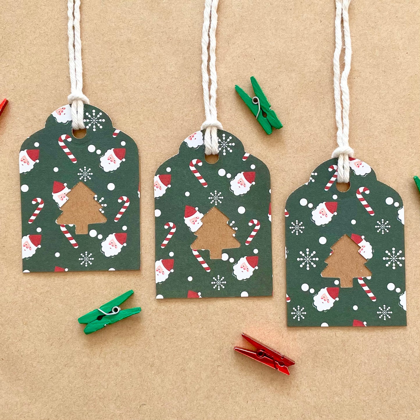 Santa Baby - Eco Gift Tags