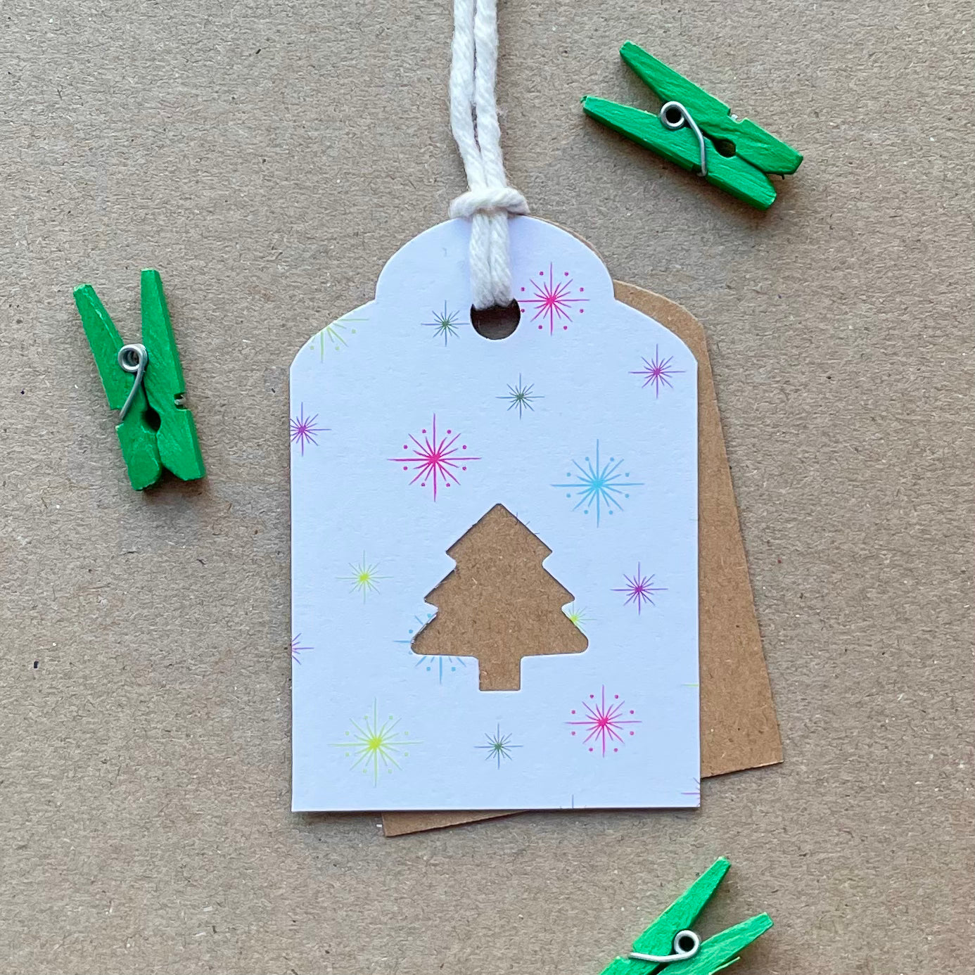 Snowflake Sparkle - Eco Gift Tags