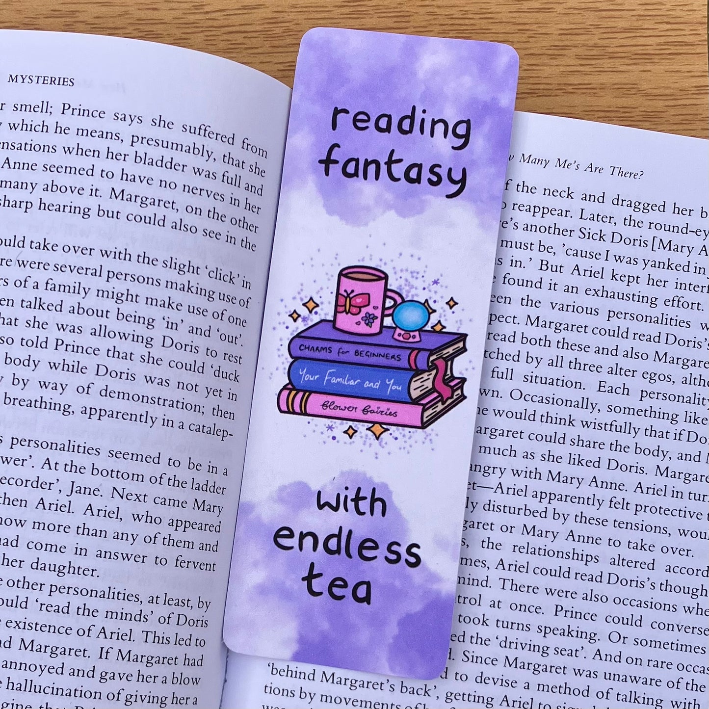 Fantasy and Endless Tea Bookmark