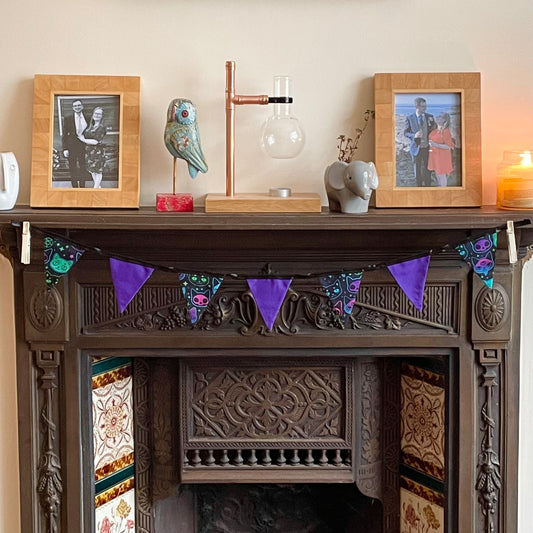 Witchy Kitties - Mini Eco Bunting