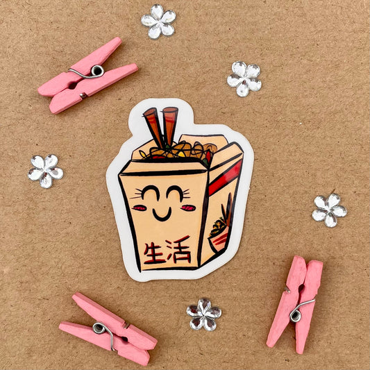 Noodle Box Cutie Sticker