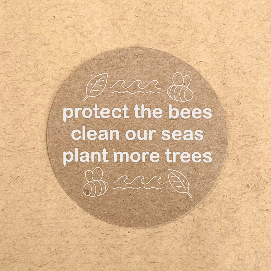 Bees, Seas and Trees Sticker