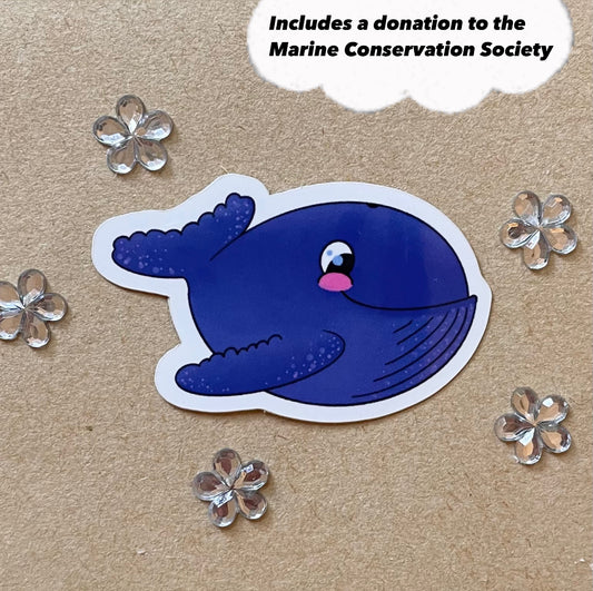 Wilma the Whale Sticker