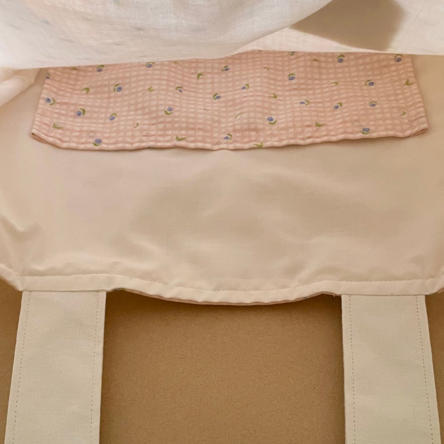 Peachy Cute - Recycled Tote Bag