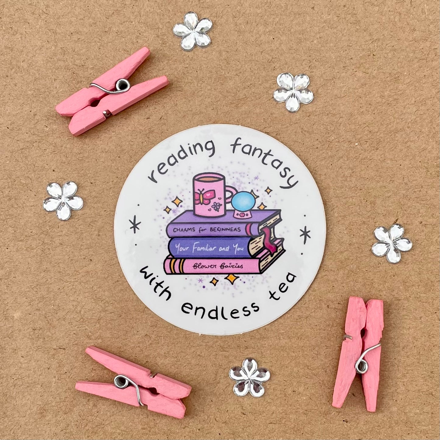 Fantasy with Endless Tea Sticker
