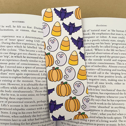 Spooky Vibes - Recycled Bookmark
