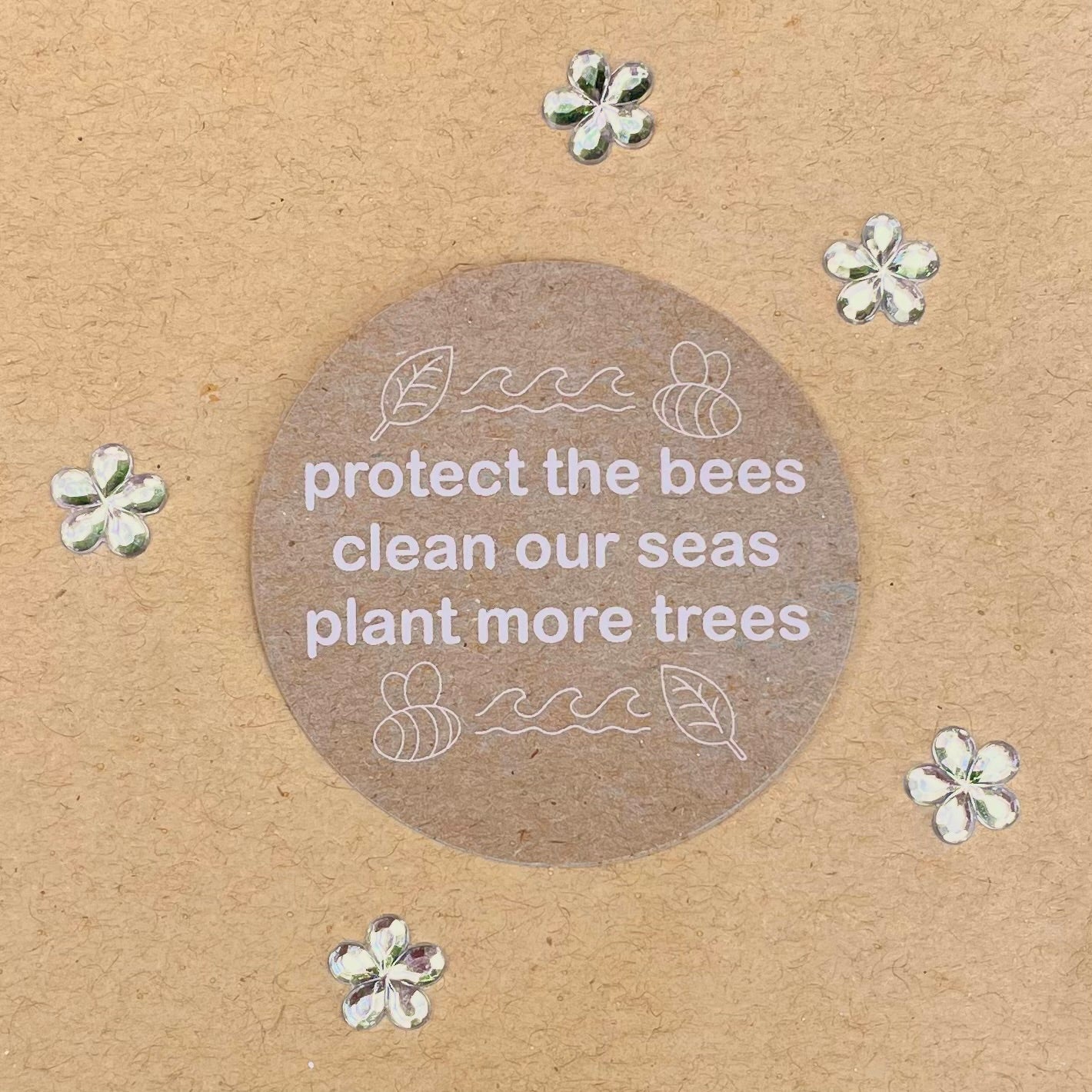 Bees, Seas and Trees Sticker