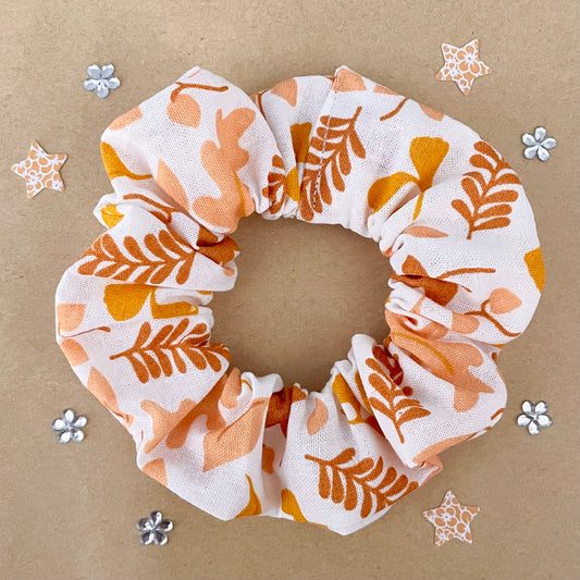 Autumn Leaves - Recycled Scrunchie