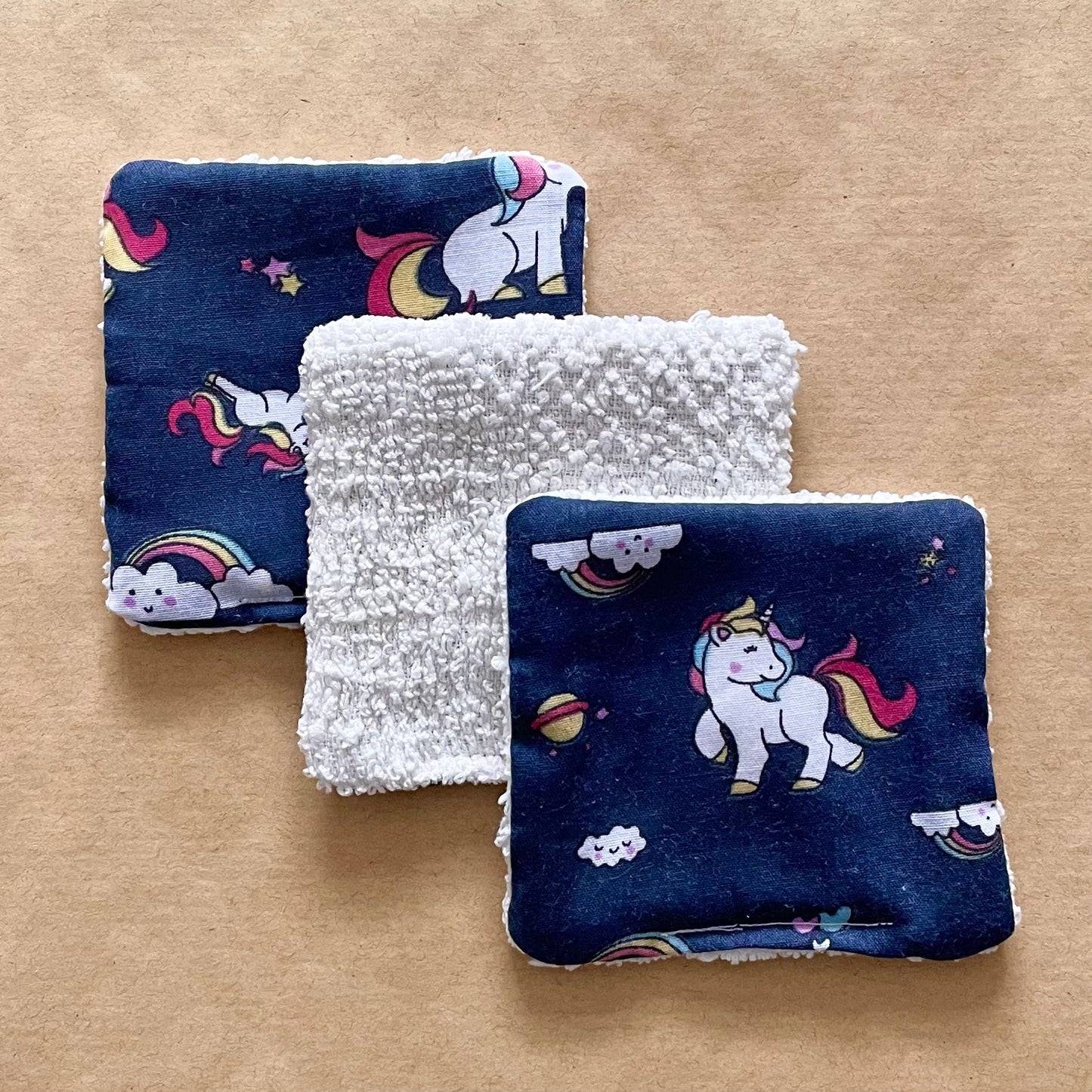 Unicorn Dreams - Eco Skincare Scrubbies