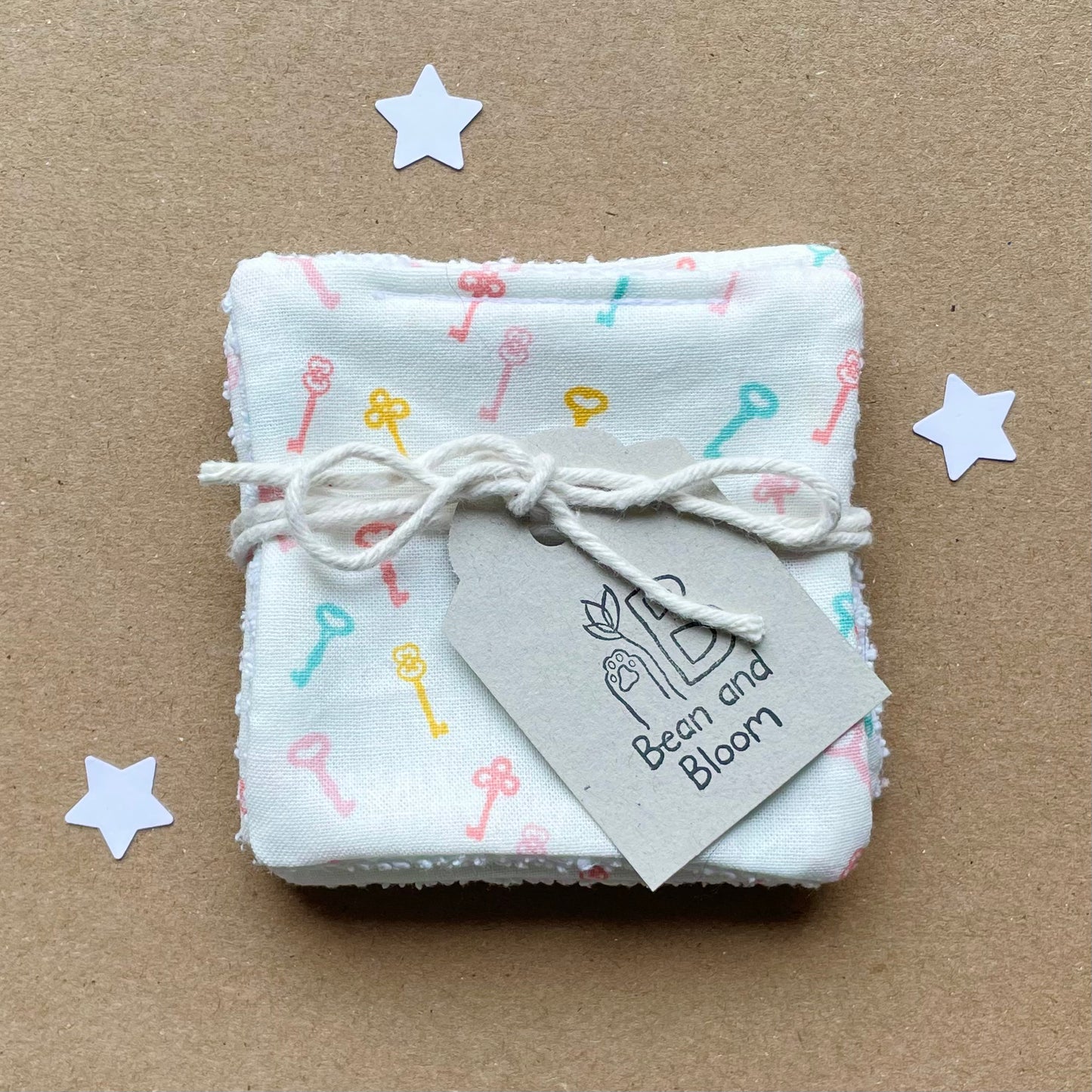 Pastel Keys - Eco Skincare Scrubbies