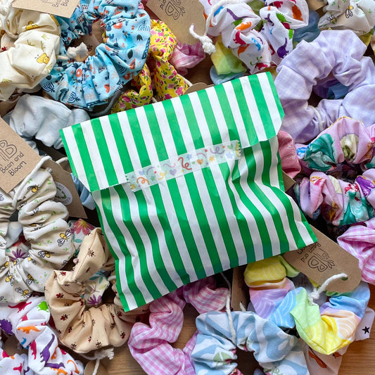3x Recycled Scrunchies - Lucky Dip Bag