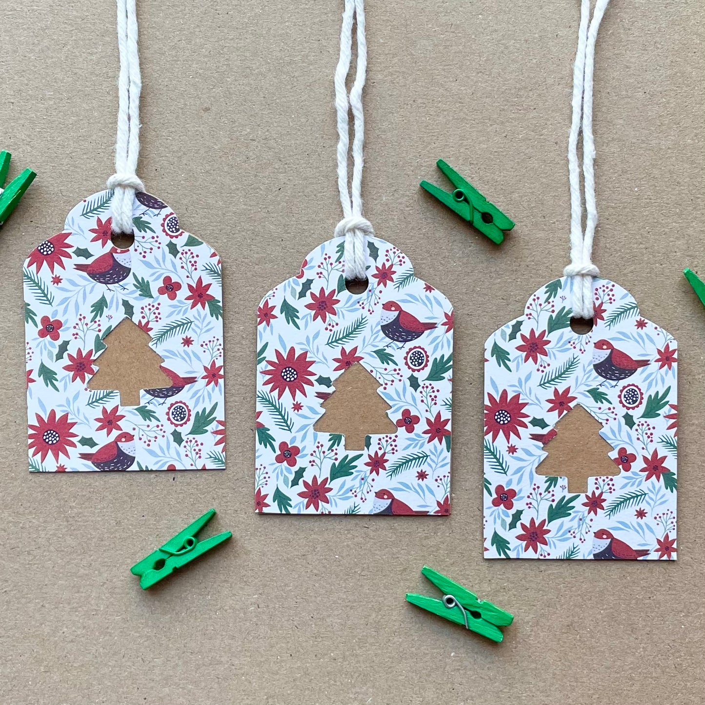 Festive Fauna - Eco Gift Tags