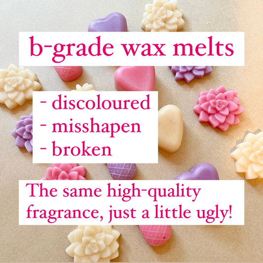B-grade Recycled Wax Melts - Ugly but Loveable!