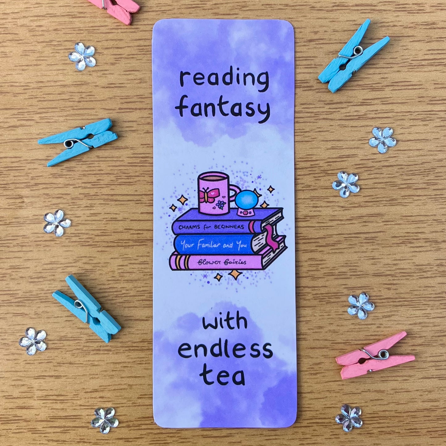 Fantasy and Endless Tea Bookmark