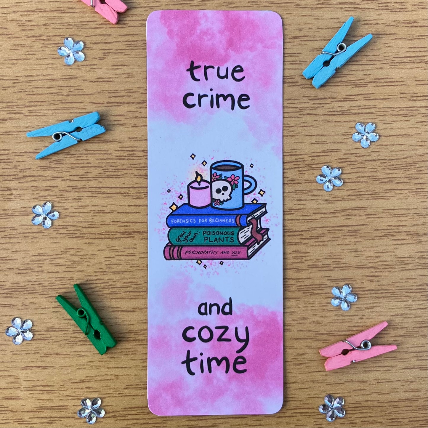 True Crime and Cozy Time Bookmark