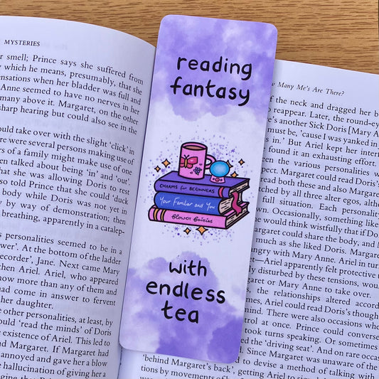 Fantasy and Endless Tea Bookmark